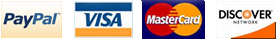 TX-DPS accepts all major credit cards and PayPal