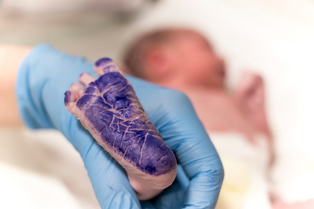 Newborn records are detailed on birth certificate