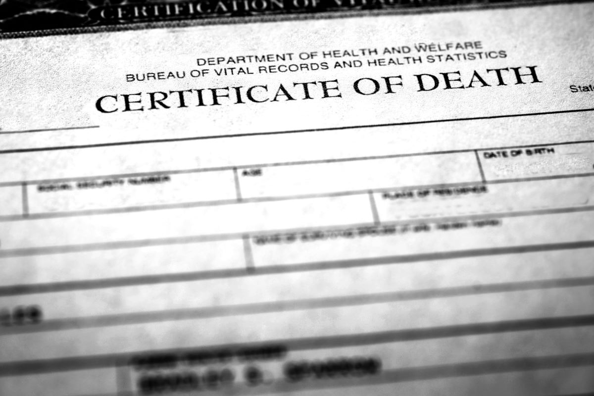 death certificate in texas