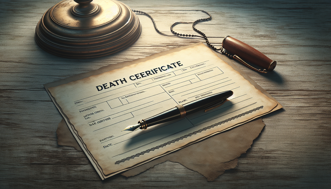 who can order a death certificate